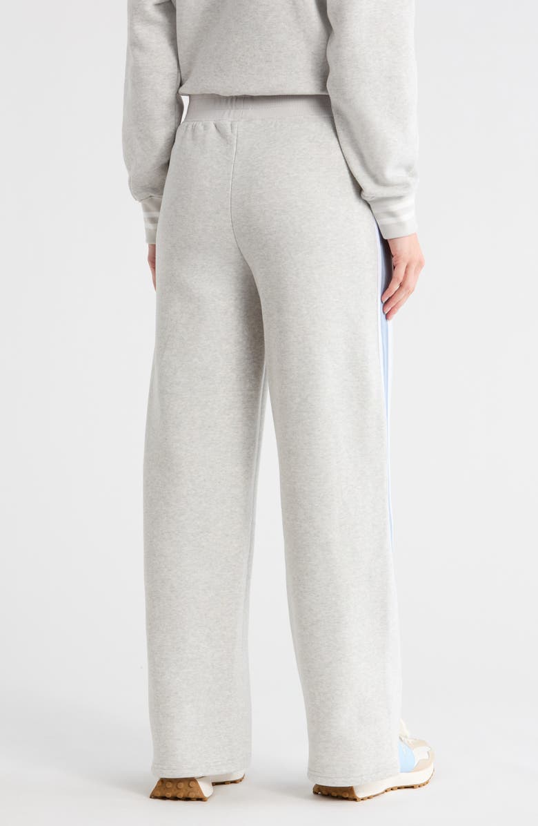 YOGALICIOUS Fleece Mid-Rise After Class Pants, Alternate, color, Heather Grey