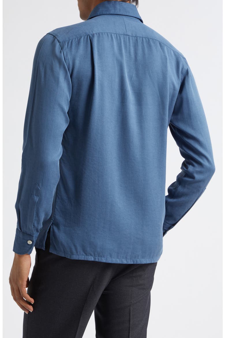 Button-Up Work Shirt, Alternate, color, BLUE