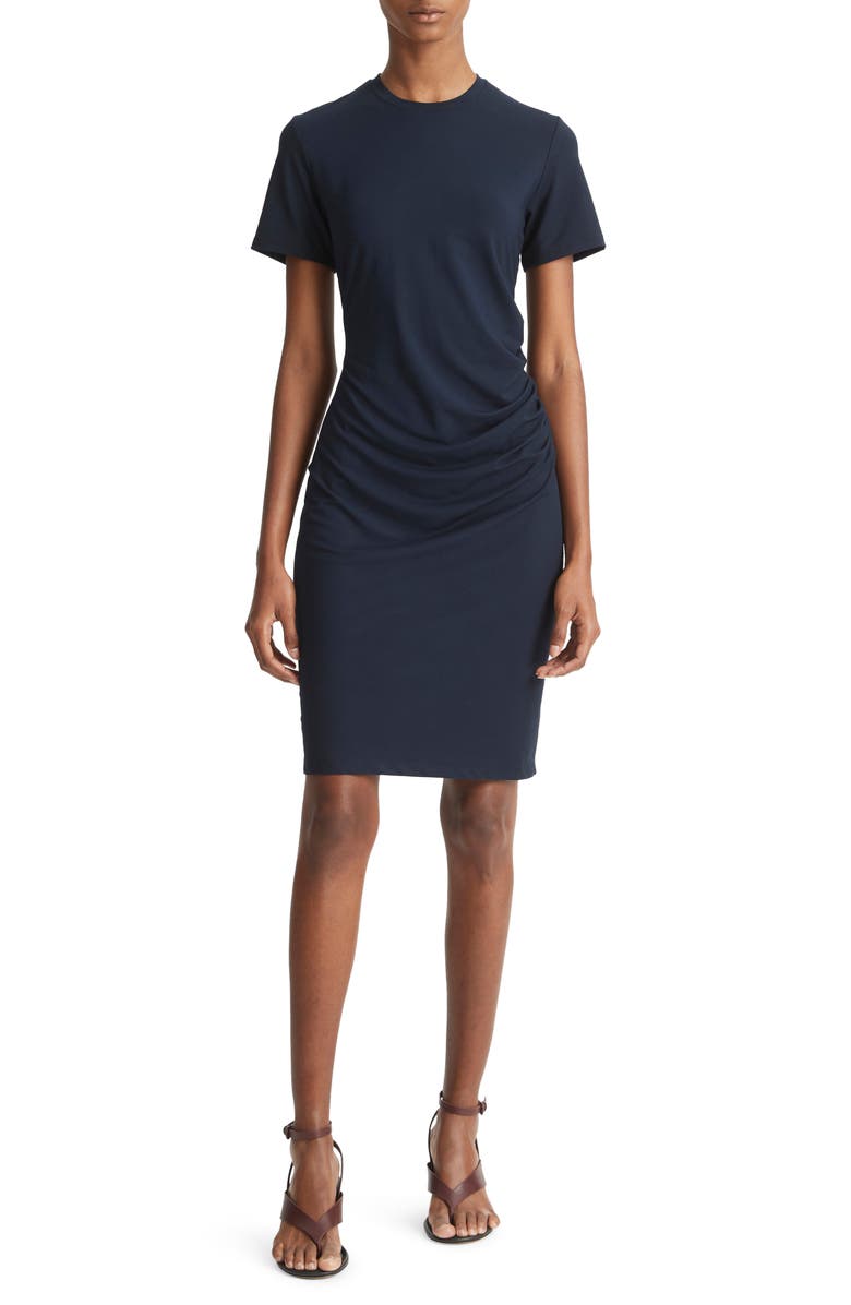 Vince Ruched Sheath Dress, Main, color, 