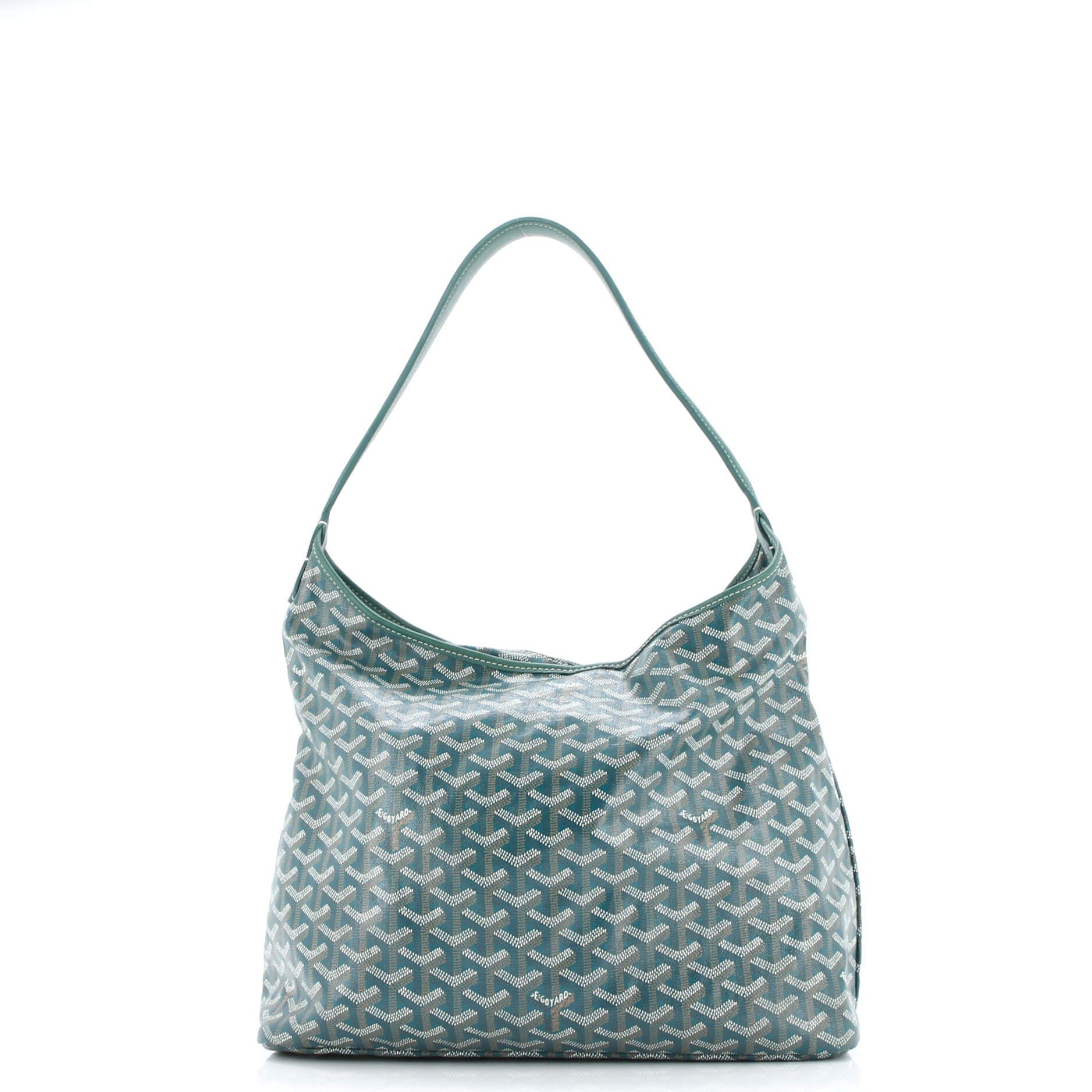 Pre-Owned Goyard Boheme Hobo Coated Canvas, Alternate, color, 