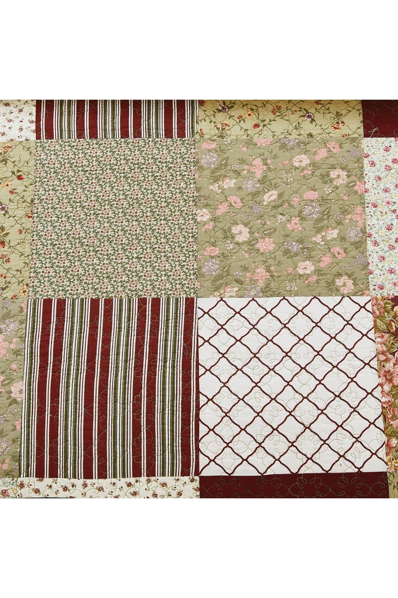 Arlo Cotton Quilt Set  - Reversible and Machine Washable, Alternate, color, Green