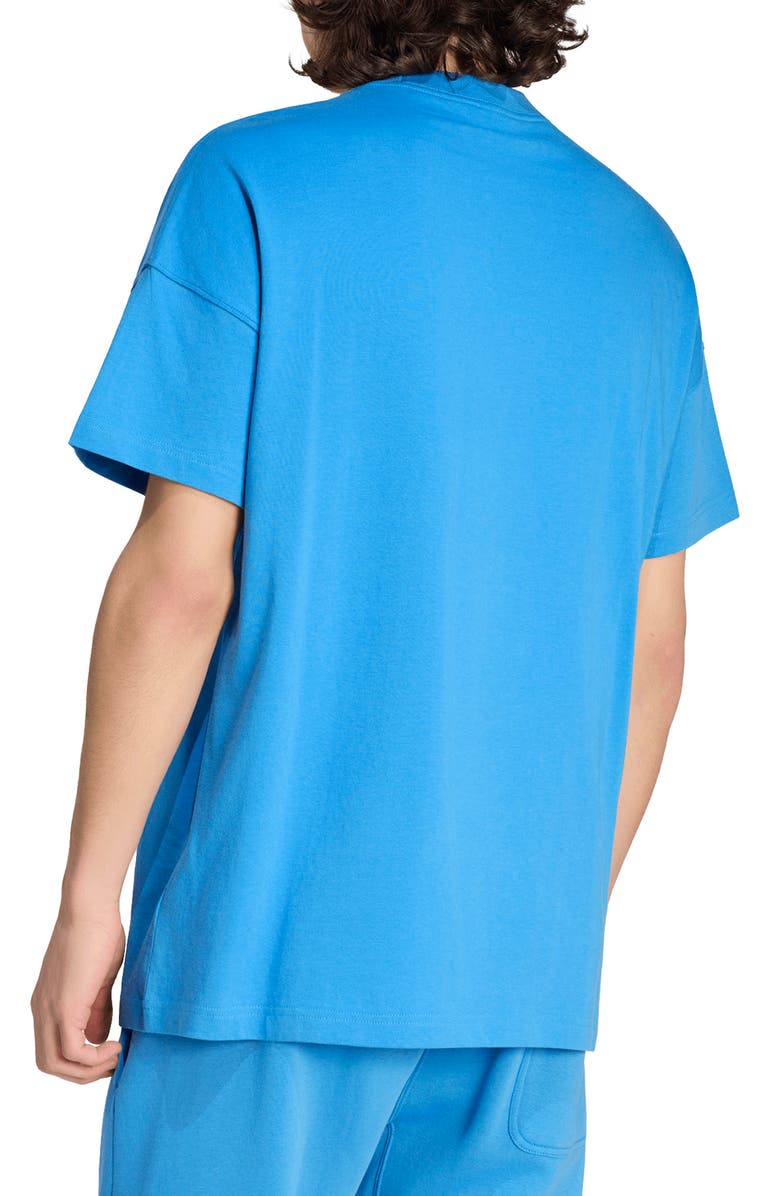adidas All SZN Loose Fit Cotton T-Shirt, Alternate, color, Ray Blue/ /