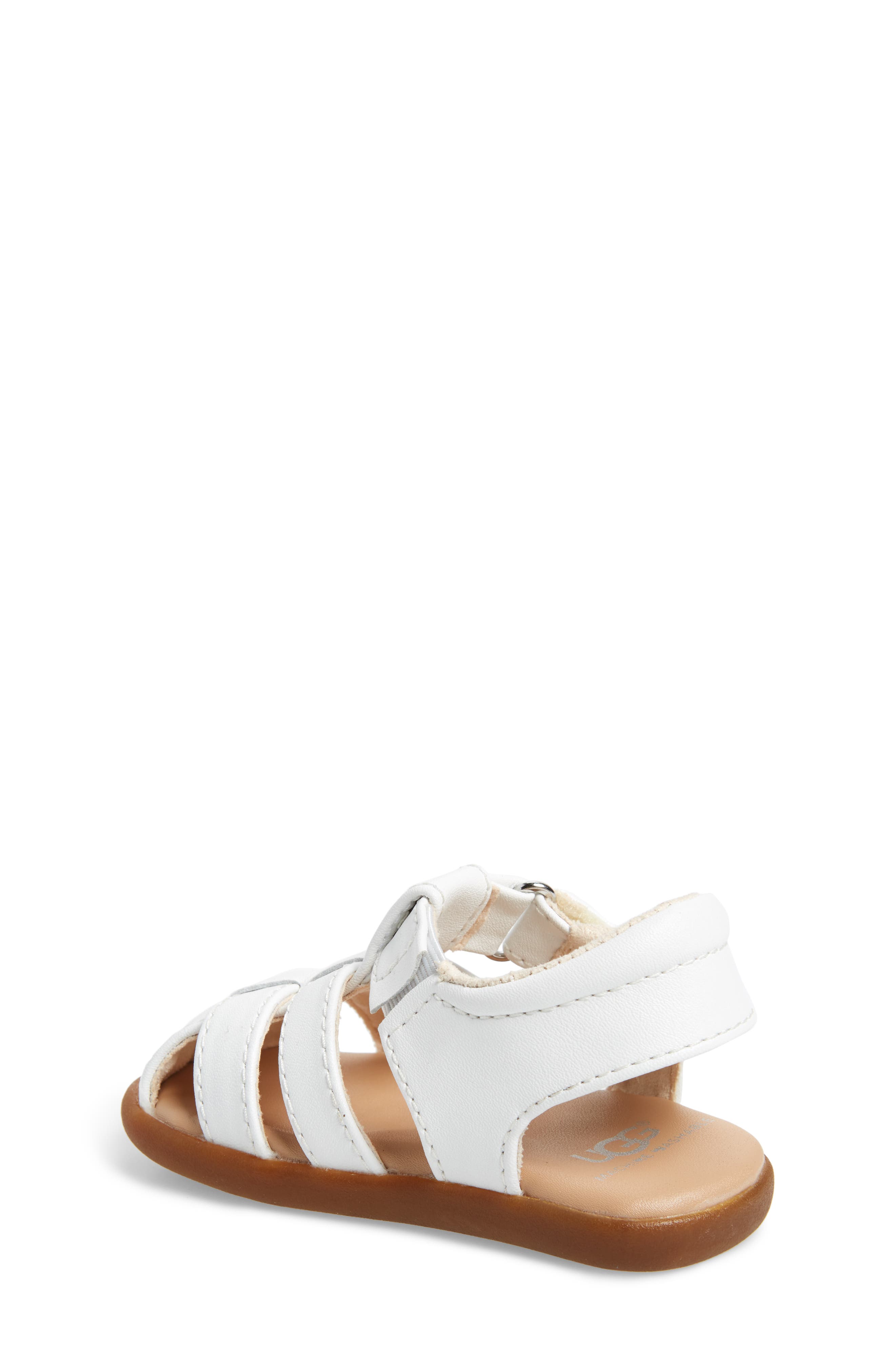 UGG<sup>®</sup> Kolding Fisherman Sandal, Alternate, color, White