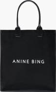ANINE BING Leonie Coated Canvas Tote