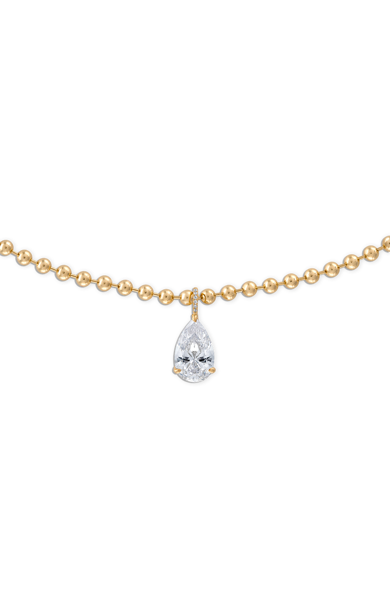 Alexa Leigh Power Necklace, Main, color, Yellow Gold