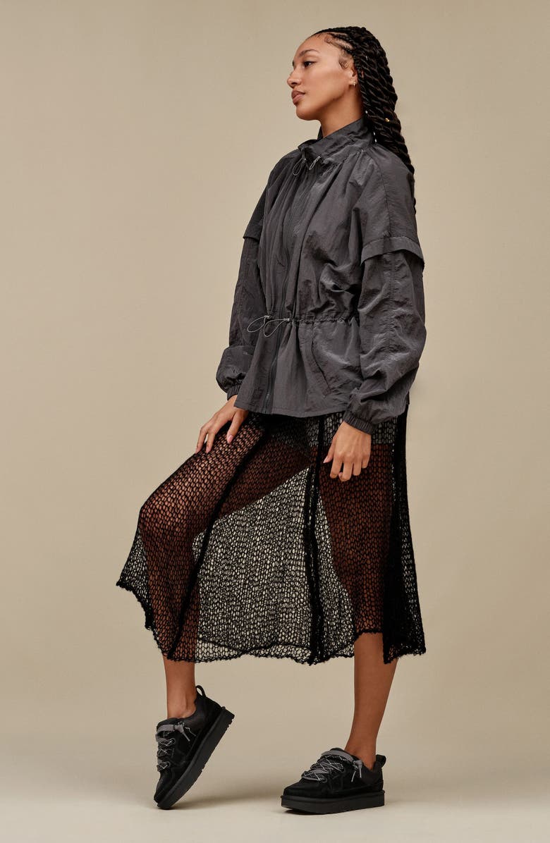 UGG<sup>®</sup> Lo Lowmel Sneaker, Alternate, color, Black