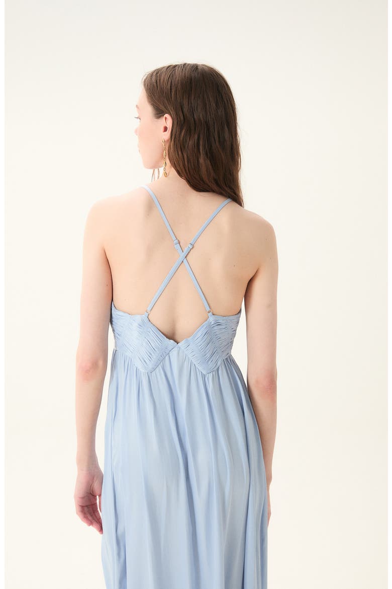 Rosello Sleeveless Maxi Dress, Alternate, color, LIGHT BLUE