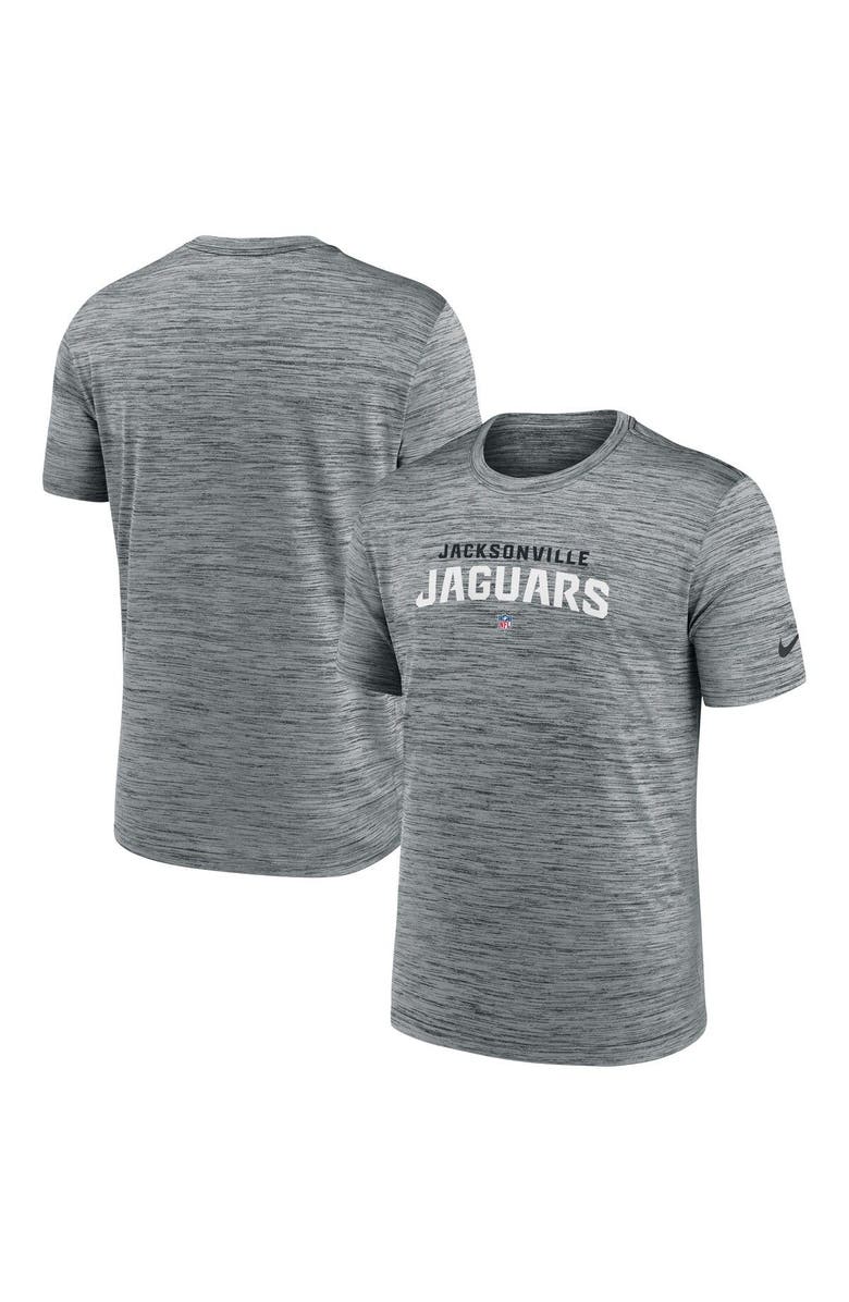 Nike Men's Nike Gray Jacksonville Jaguars Velocity Performance T-Shirt, Main, color, 