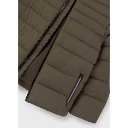 Mayoral Quilted-effect Padded Jacket In Green