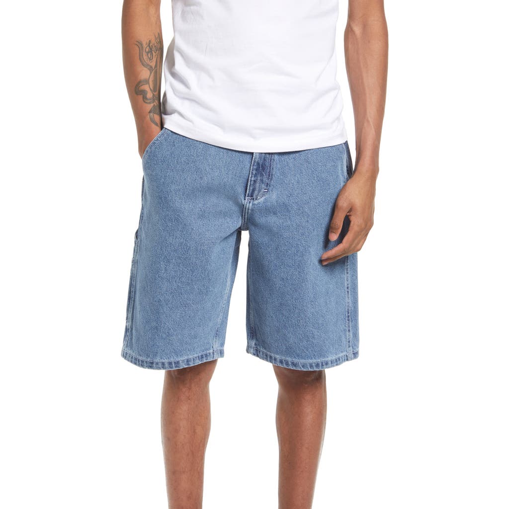 Shop Vans Drill Chore Loose Fit Cotton Denim Shorts