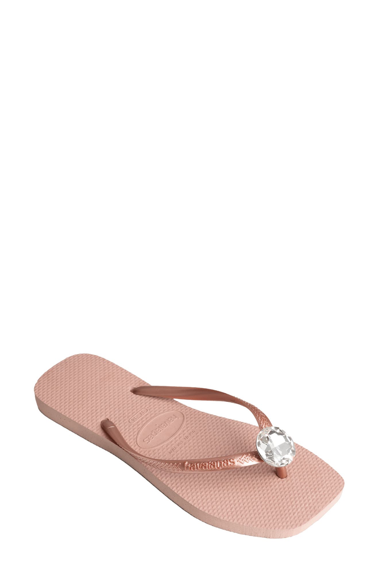 Slim Square Toe Flip Flop