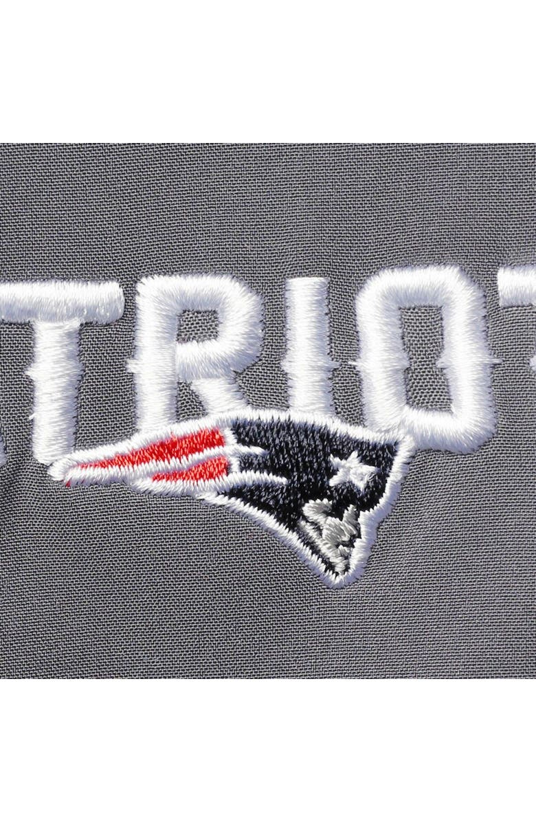 DUNBROOKE Men's Dunbrooke Charcoal New England Patriots Sonoma Softshell Full-Zip Jacket, Alternate, color, 