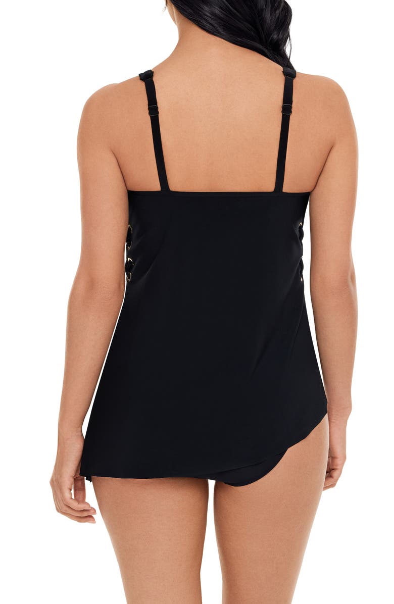 Magicsuit<sup>®</sup> Hoops Gabriella Underwire Tankini Top, Alternate, color, Black