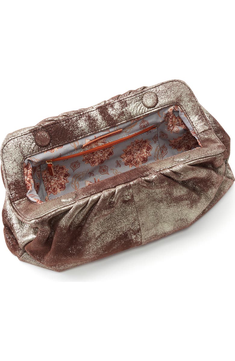 HOBO Angela Leather Clutch, Alternate, color,