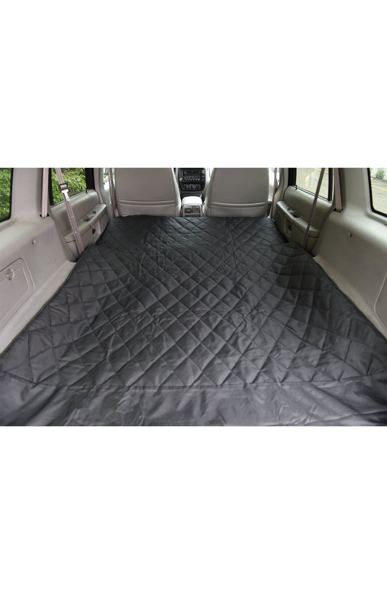 Arf Pets Universal Fit Cargo Liner, Cargo Cover for SUVs and Cars with Waterproof Material, Alternate, color, Black
