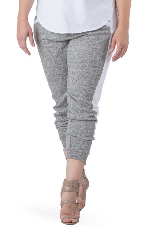 Sami Knit Crop Joggers (Plus Size)