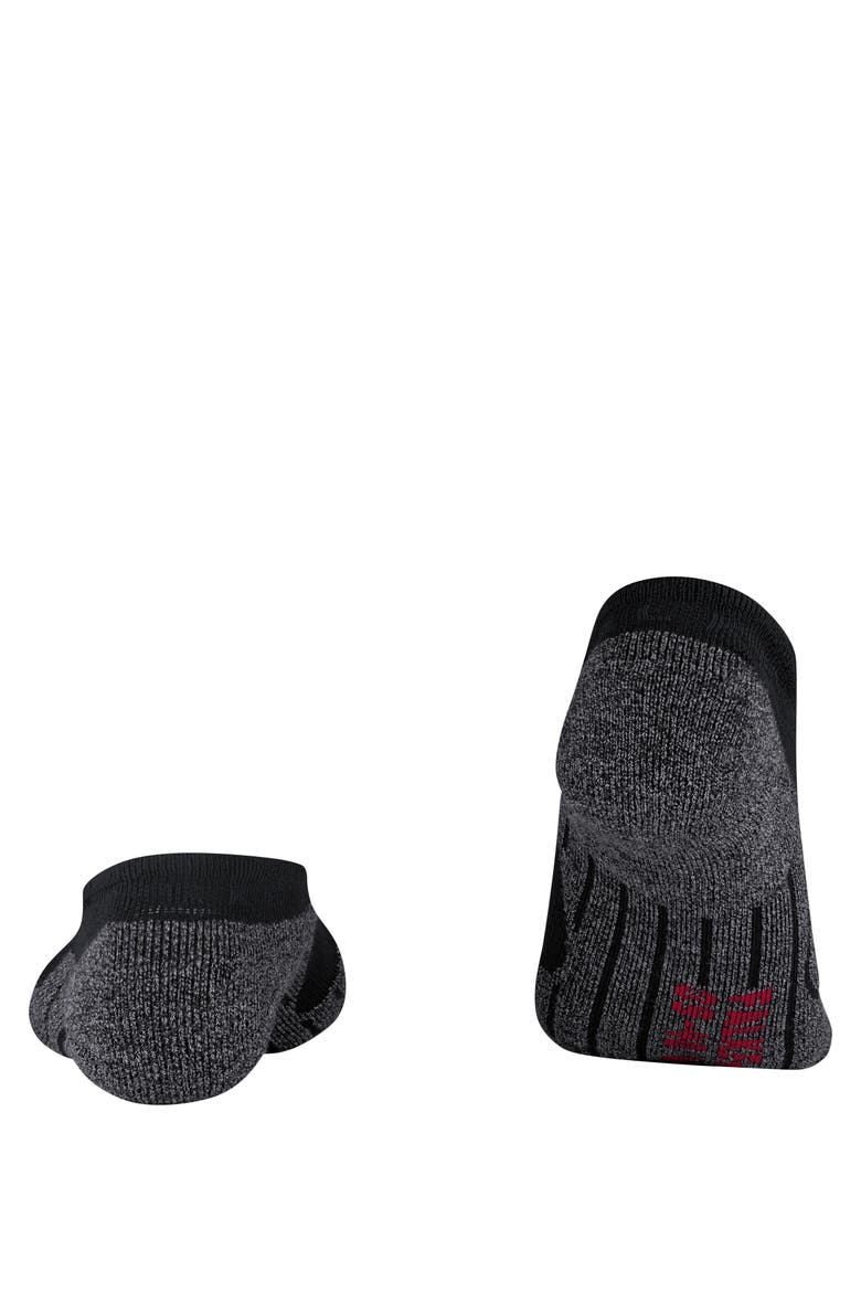 RU3 Comfort Invisible Running Socks, Alternate, color, Black-Mix