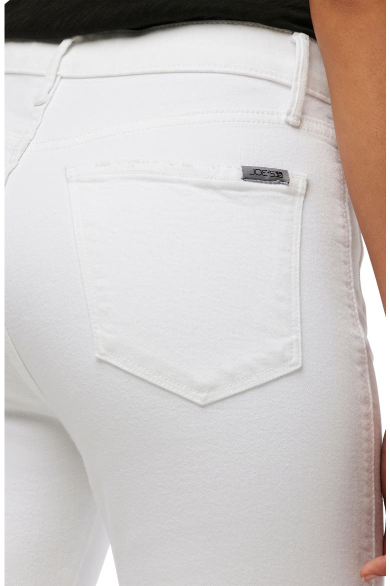 High Rise Crop Bootcut Jeans, Alternate, color, WHITE
