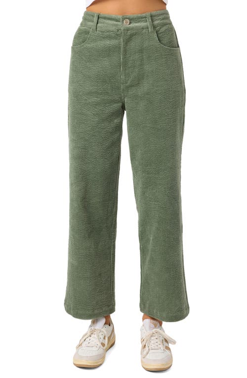 O'neill Langford High Waist Crop Corduroy Pants In Multi