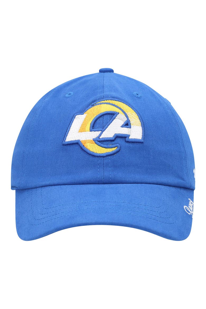 Women's '47 Royal Los Angeles Rams Miata Clean Up Primary Adjustable Hat, Main, color, ROYAL
