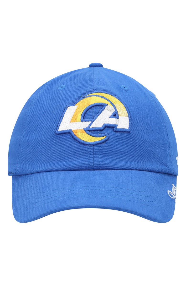 '47 Women's '47 Royal Los Angeles Rams Miata Clean Up Primary Adjustable Hat, Main, color, Royal