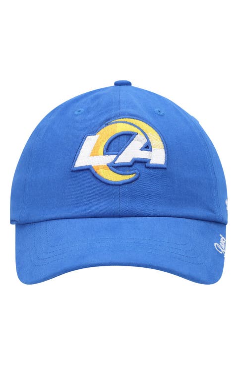 Women's '47 Royal Los Angeles Rams Miata Clean Up Primary Adjustable Hat