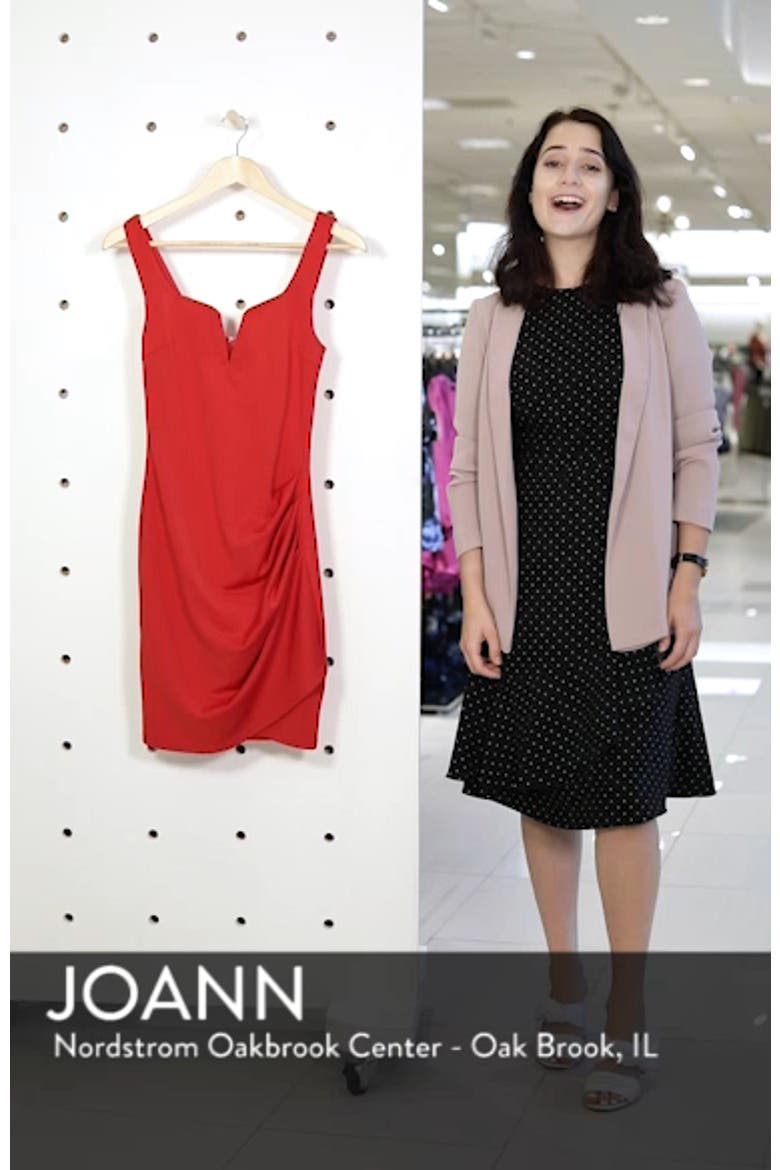 Ruched Body-Con Dress video
