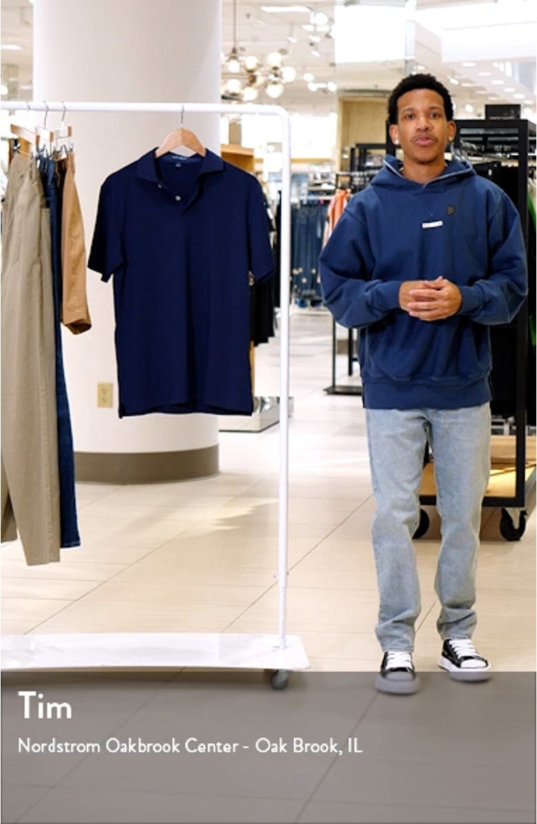 Crown Crafted Solid Short Sleeve Performance Polo, sales video thumbnail