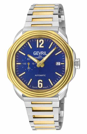 Roosevelt Two Tone Swiss Automatic Bracelet Watch, 42mm