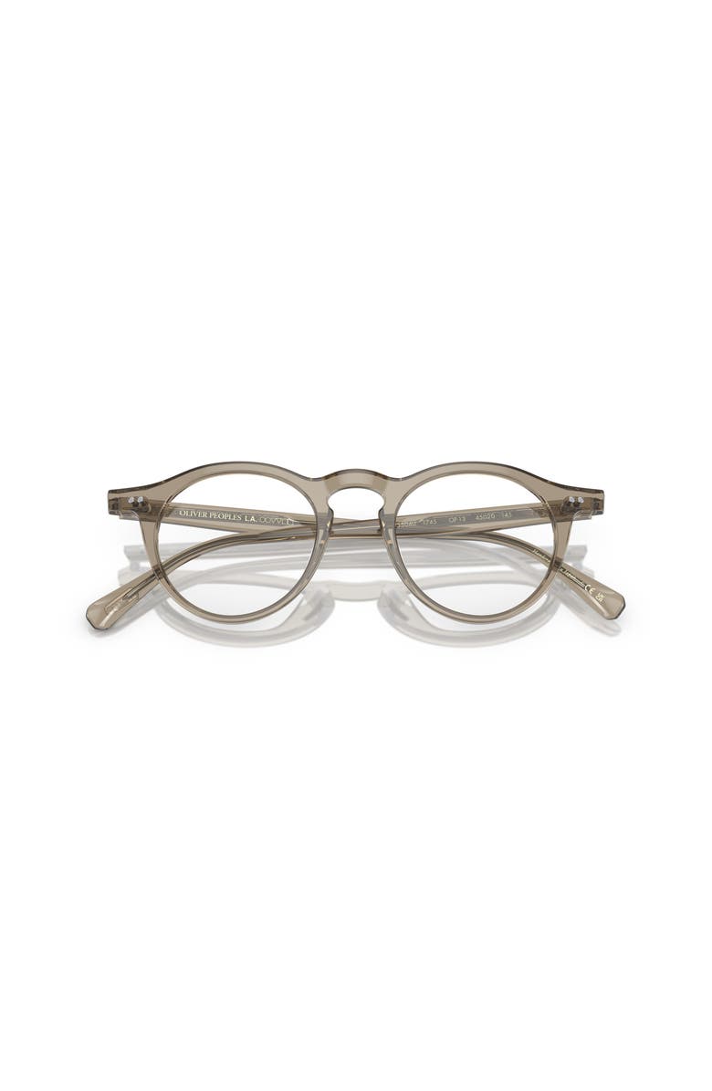 Oliver Peoples 45mm Round optical glasses, Alternate, color, Green