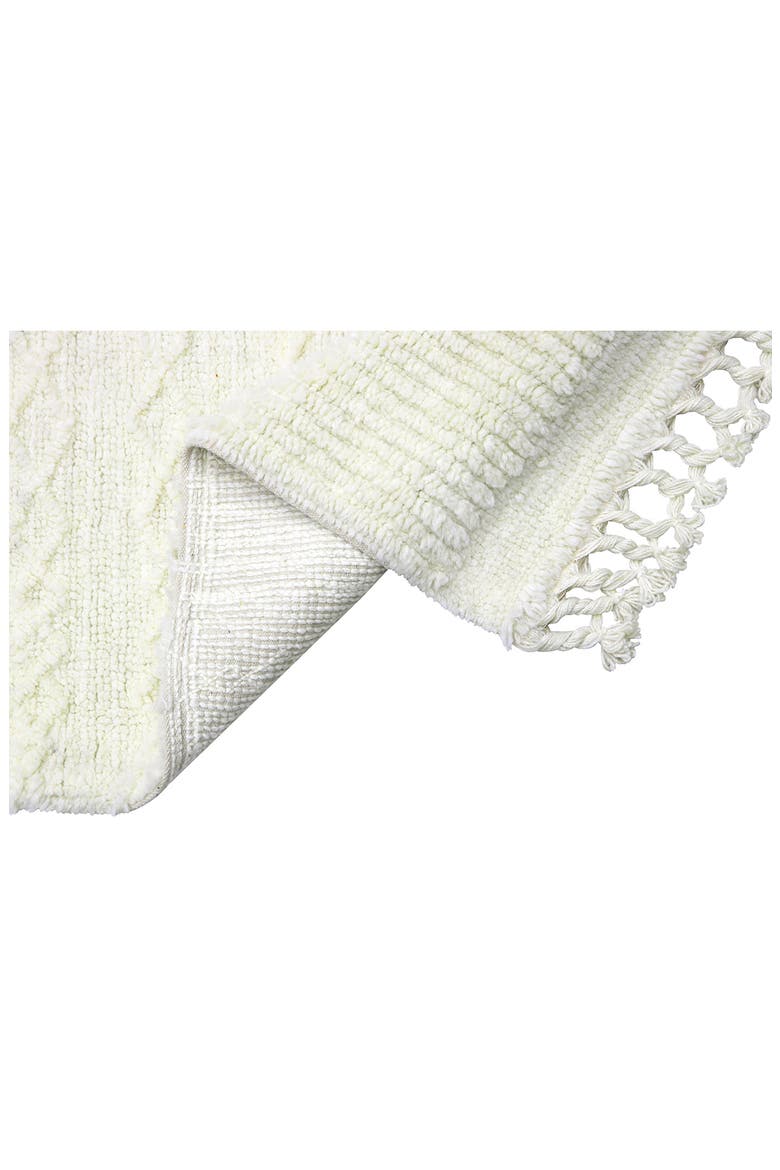 Ari Rose Wool Rug, Alternate, color, SHEEP WHITE