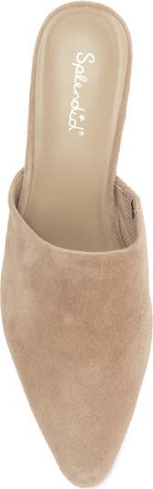 Lyn Suede Mule Heel