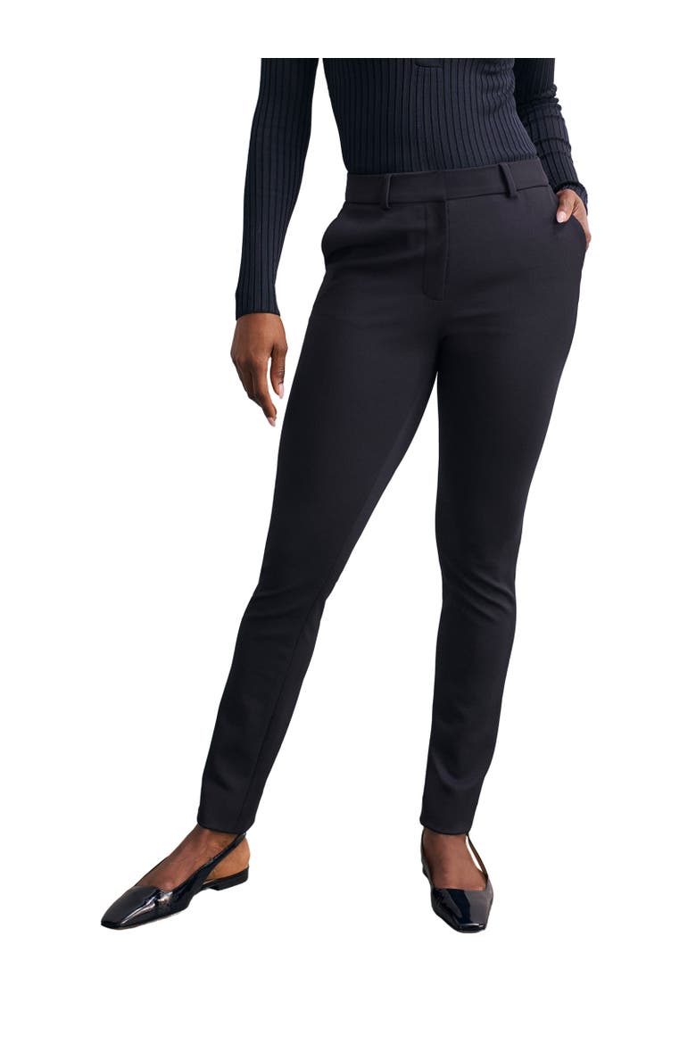 Hatfield 4-Way Stretch Slim Trousers, Main, color, Navy