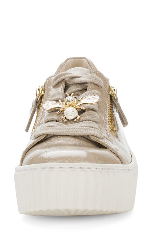 Gabor Bee Platform Sneaker In Multi