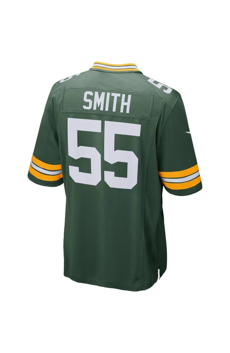 Nike Men's Nike Za'Darius Smith Green Green Bay Packers Game Player Jersey, Alternate, color,