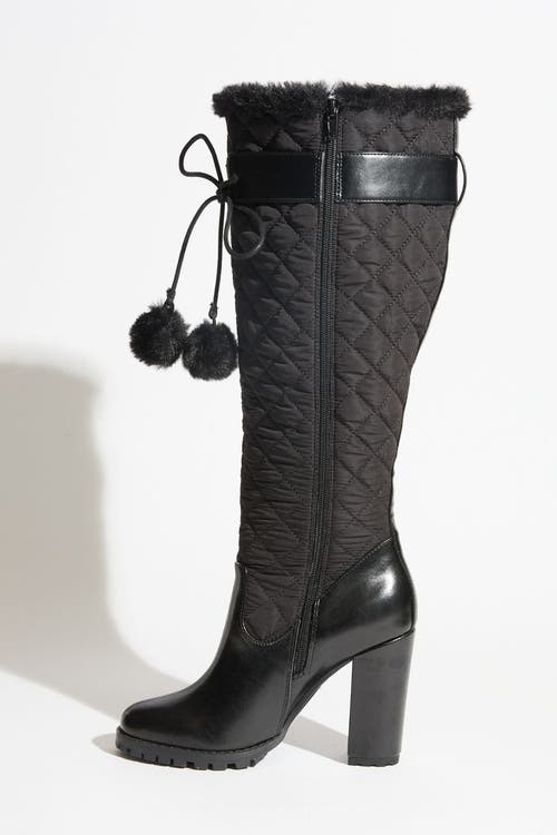 Sparkl Puffer Boot In Black