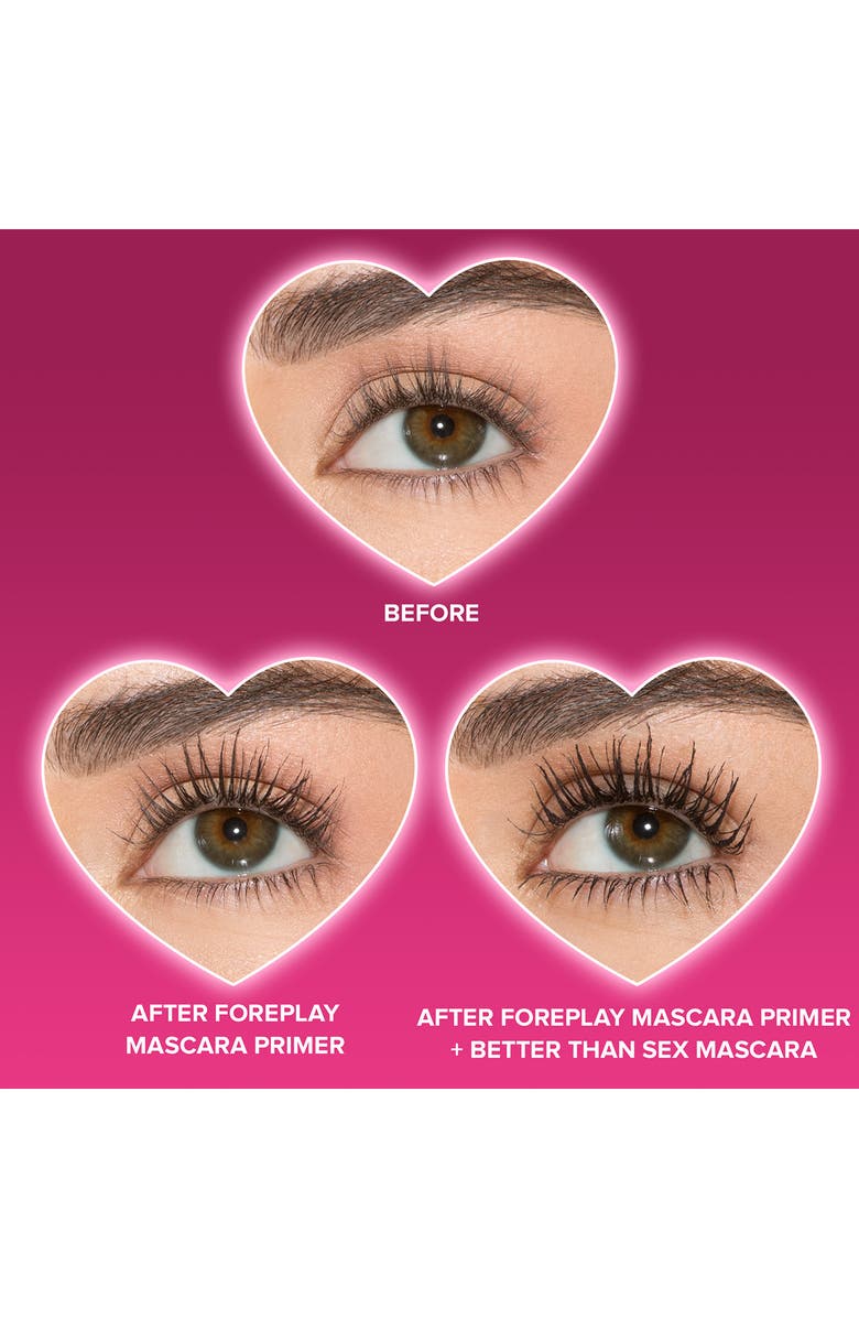 Too Faced Better Than Sex Foreplay Mascara Primer, Alternate, color, Pitch Black