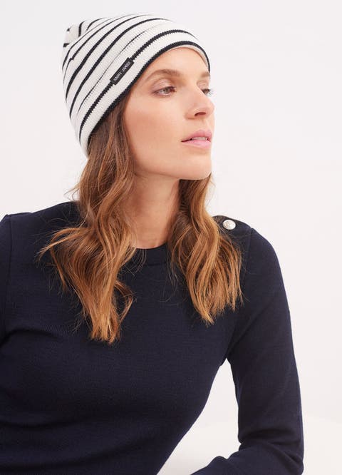 CARTIER - Nautical Striped Beanie