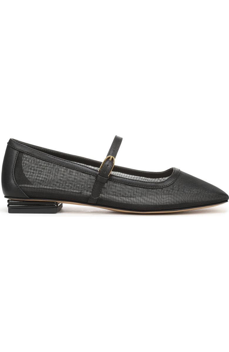 Franco Sarto Tinsley Mary Jane Flat, Alternate, color, Black
