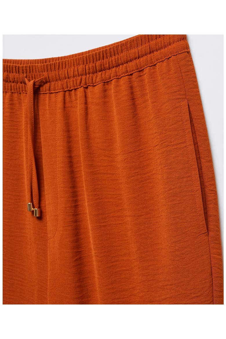 Flowy Straight Leg Pants, Alternate, color, BURNT ORANGE