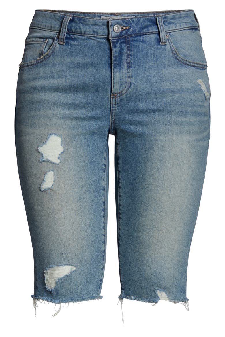 Ginger Bermuda Shorts, Alternate, color, CHICK P