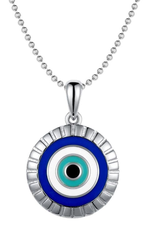 Evil Eye - I Am Supported And Protected necklace