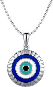 Mantra Evil Eye - I Am Supported And Protected necklace
