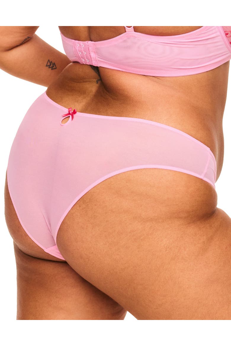 Esmay Cheeky Panties, Alternate, color, Medium pink
