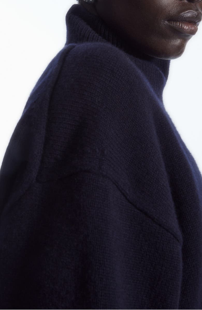 COS Wool & Mohair Blend Turtleneck Sweater, Alternate, color, 