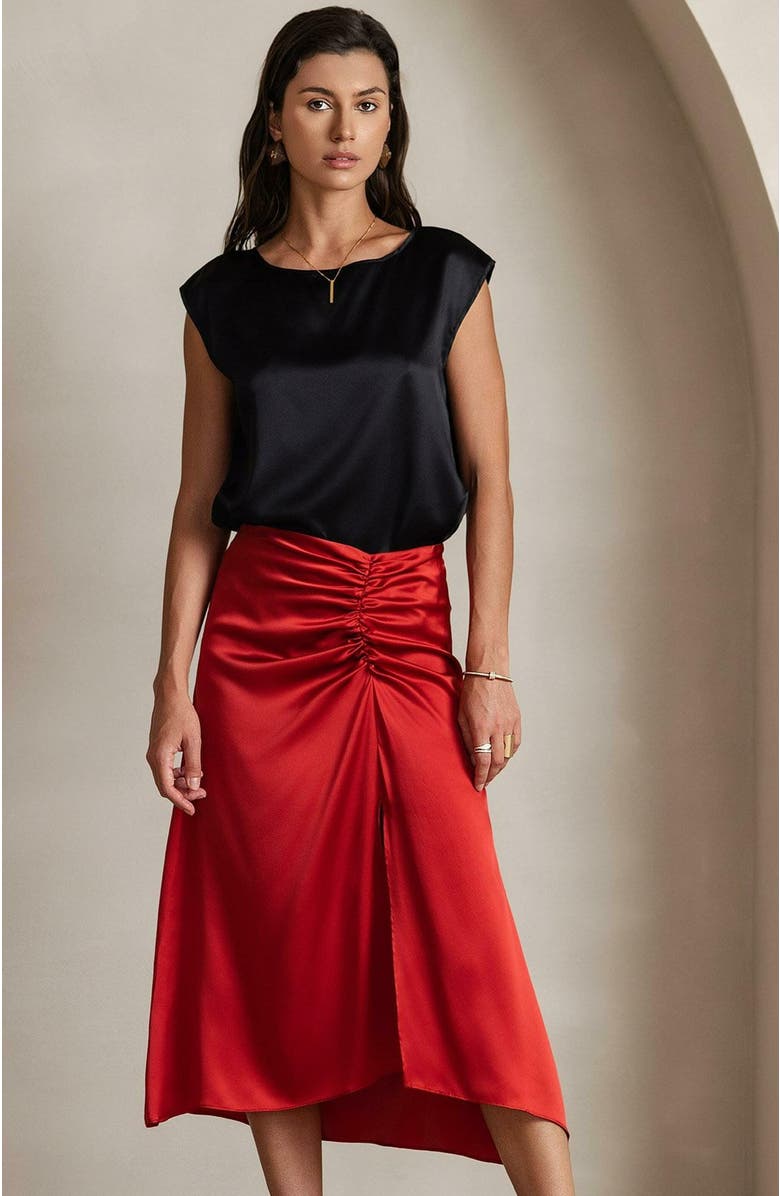 SILKSILKY 19Momme Silk Casual Sleeveless Top, Alternate, color, 