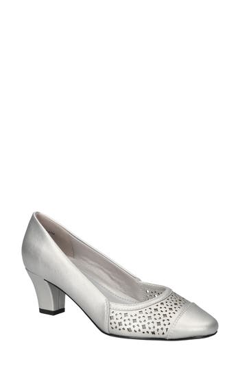EASY STREET EASY STREET NEVA CAP TOE PUMP