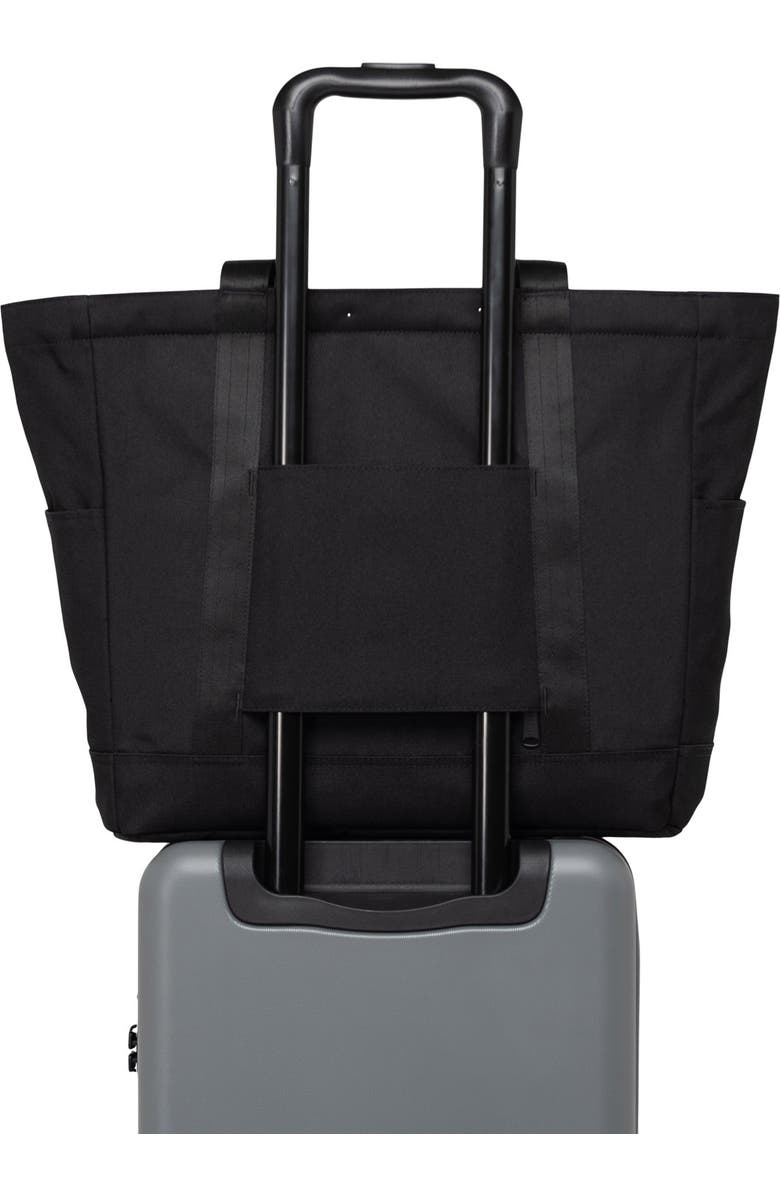 Herschel Supply Co. Heritage Recycled Twill Tote, Alternate, color, Black Tonal