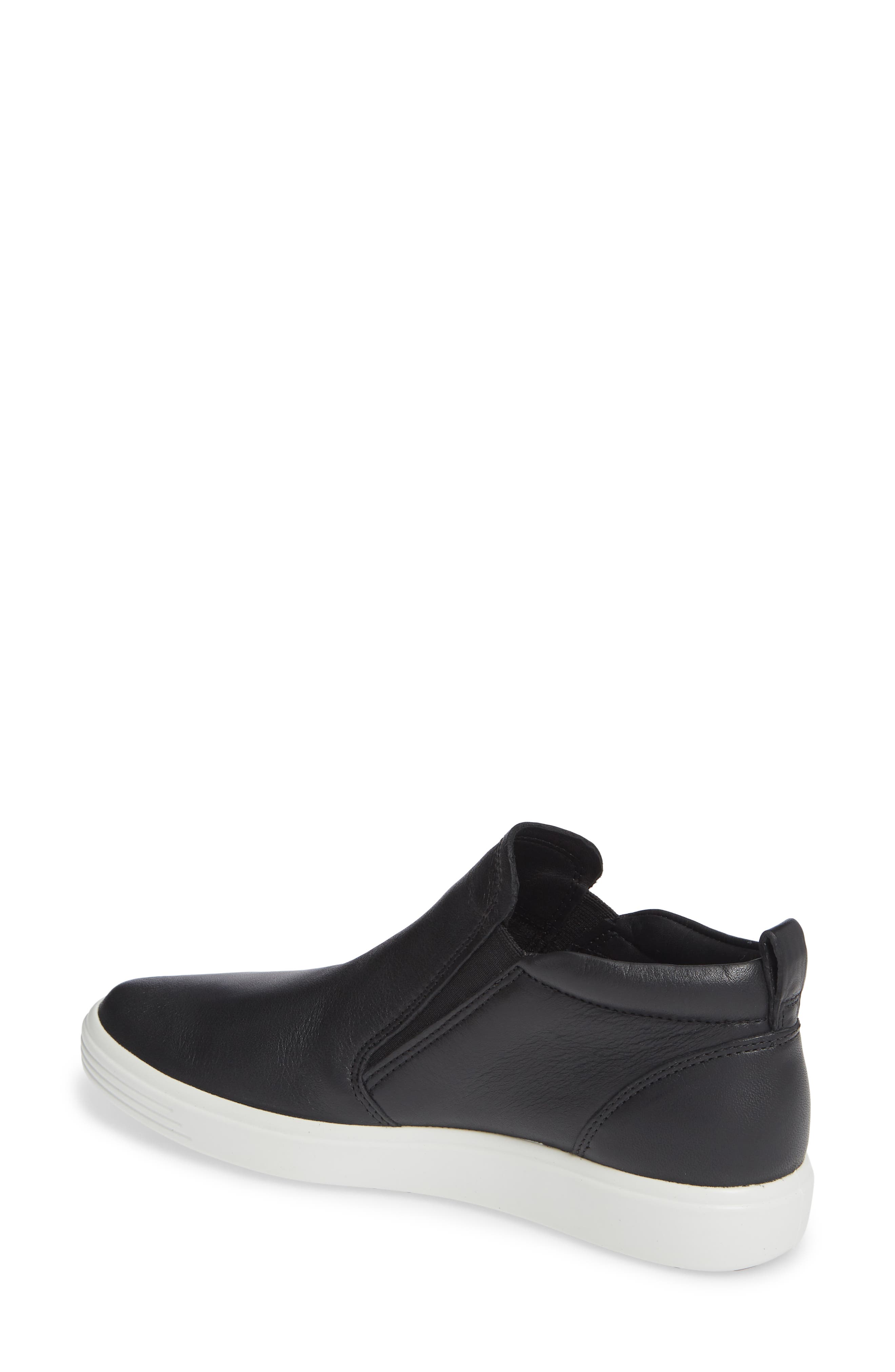ECCO Soft 7 Slip-On High Top Sneaker, Alternate, color, 