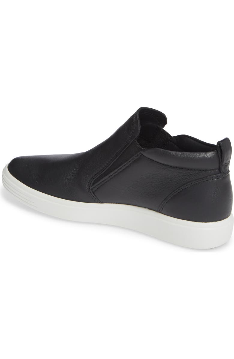 ECCO Soft 7 Slip-On High Top Sneaker, Alternate, color,